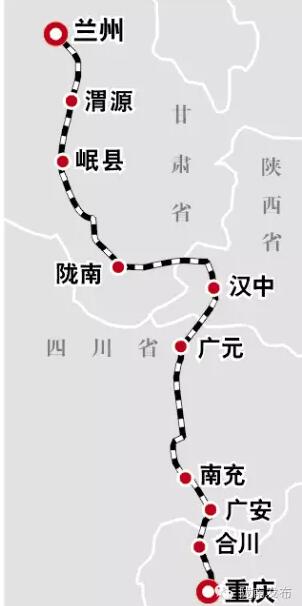 最新！蘭渝鐵路路基工程完成，廣元至重慶北段項目招標(biāo)